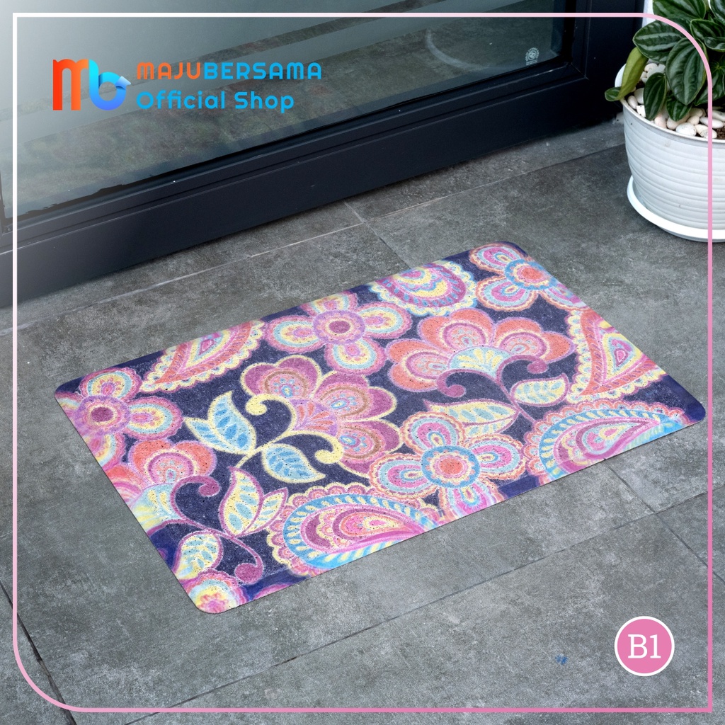 KESET MIE / KESET BIHUN/WELCOME BahanPVC PRINTING Anti Slip 40 x 60cm 6MOTIF