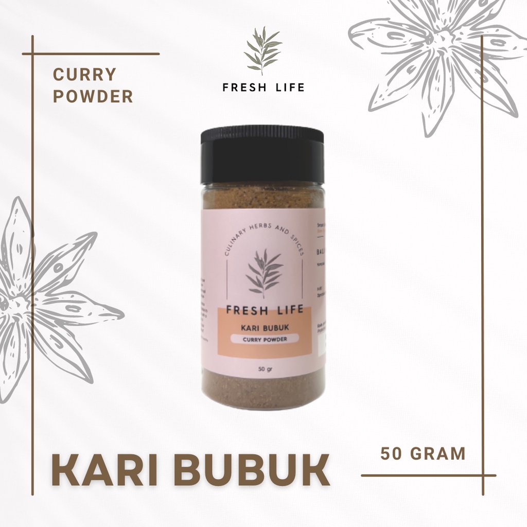 

Kare Bubuk (Curry Powder) Fresh Life 50 gr