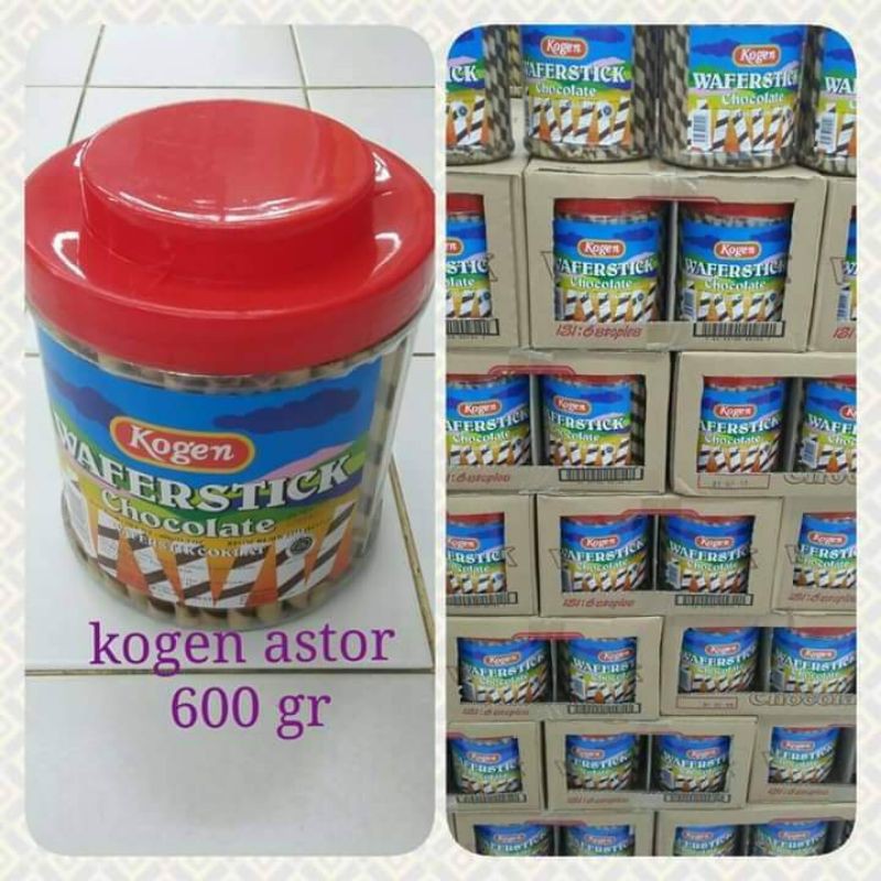 

KOGEN WAFER STICK ASTOR COKLAT 600 GR