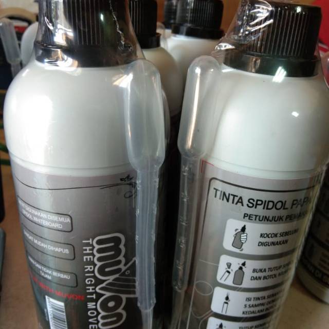 

Muvon refilhitam non permanen tinta sepidol wb 500 ml