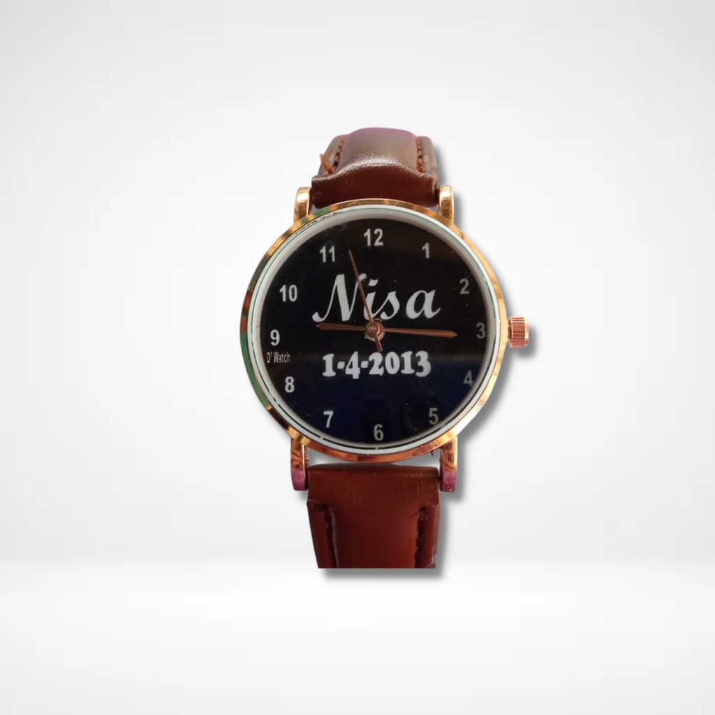 Jam Tangan Kulit/Kalep Custom