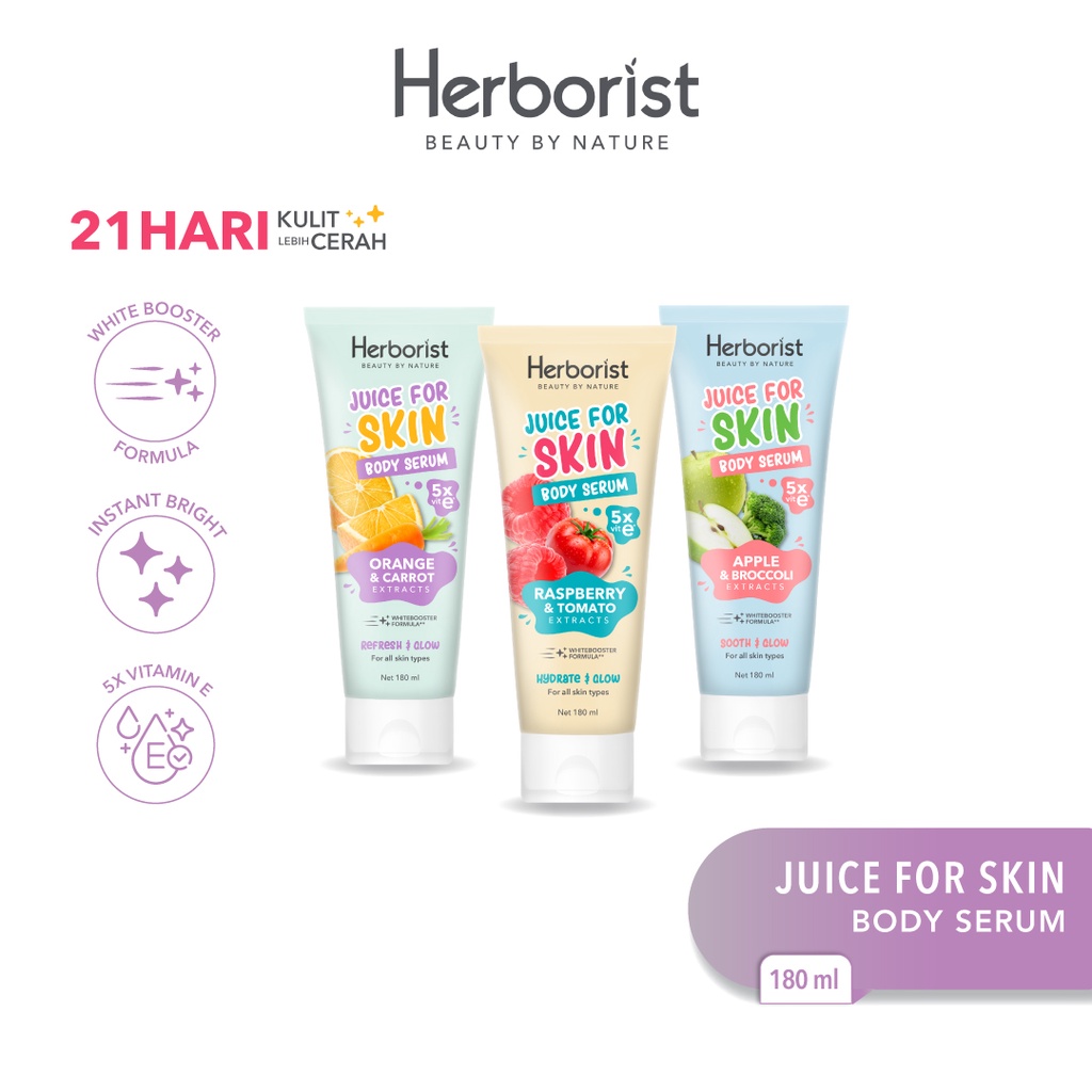 Herborist Juice For Skin Body Serum - 180ml