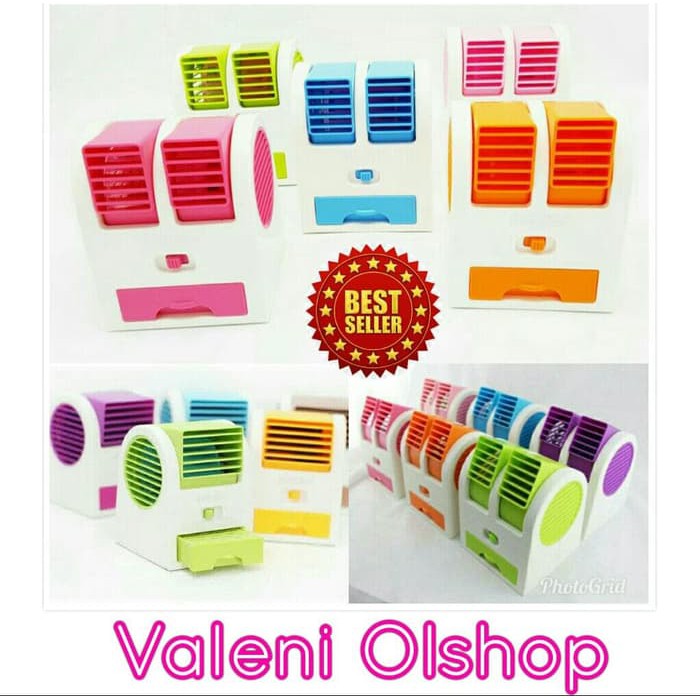 Kipas Angin Portabel/AC Mini Duduk Gen.2