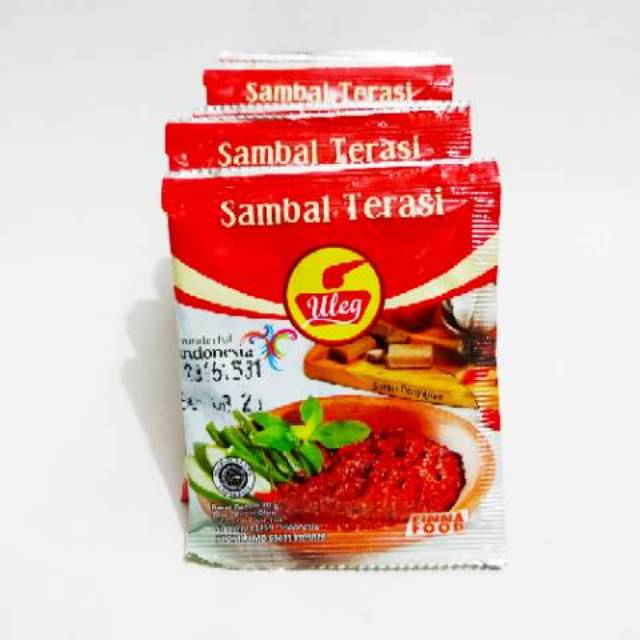 Uleg Sambal Terasi 1Rcg 10Sachet