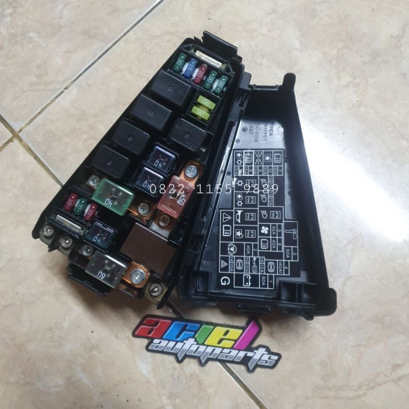 FUSE BOX SEKRING SIKRING RELAY HONDA JAZZ GD3 CITY GD8 ASLI