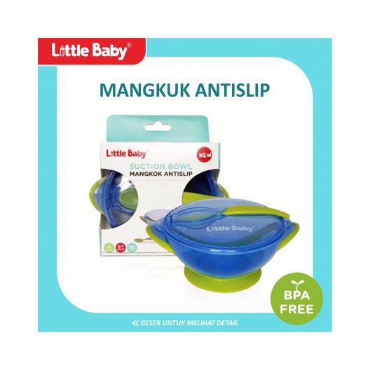 LITTLE BABY Mangkok Anti Slip Suction Bowl Mangkok Bayi