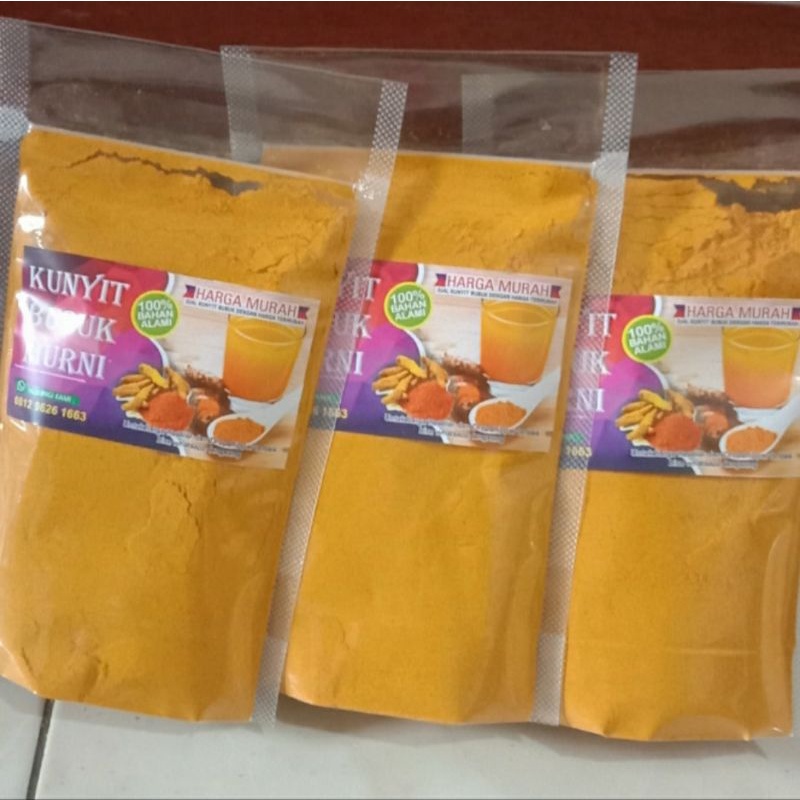 

kunyit bubuk murni / kunir bubuk / serbuk kunyit [150gr]