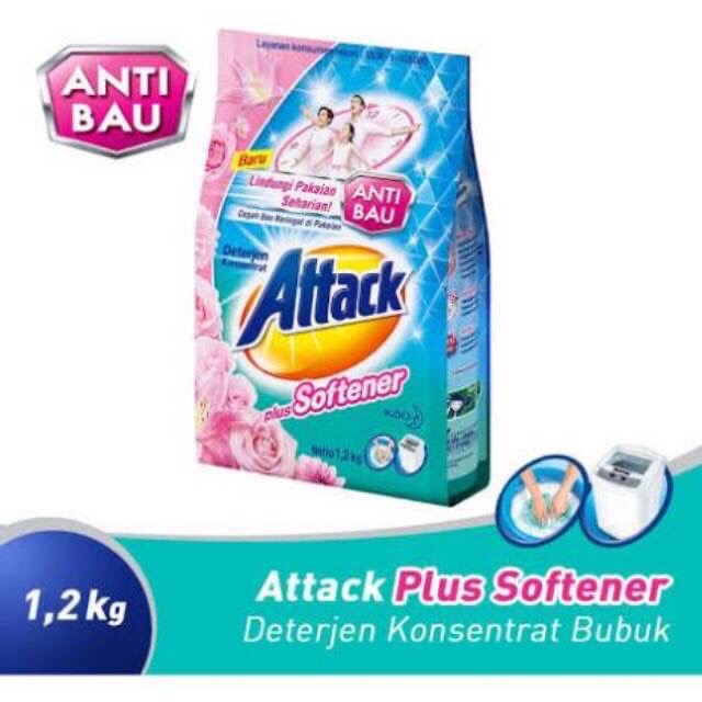 Attack Softener Detergent Powder 1,2kg - Bloralapak