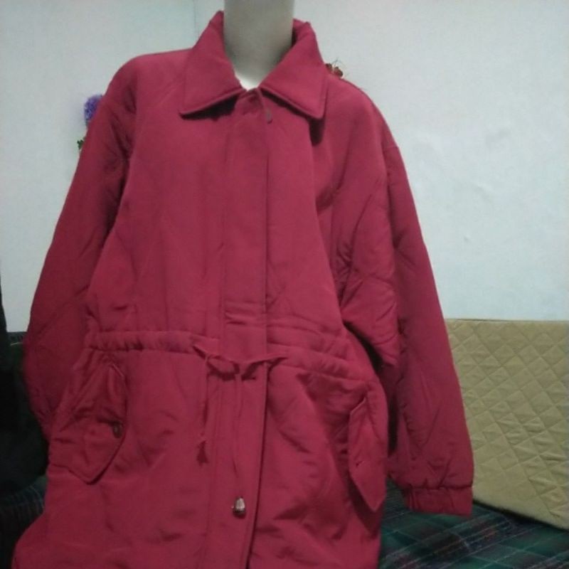 Long Coat Merah