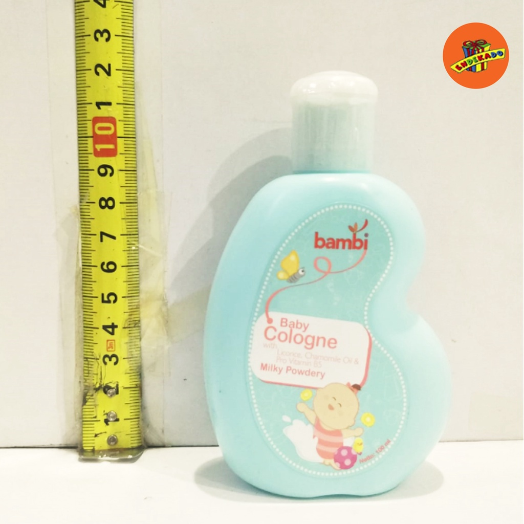 BAMBI BABY COLOGNE MILKY POWDERY 100ml - Parfum Bayi