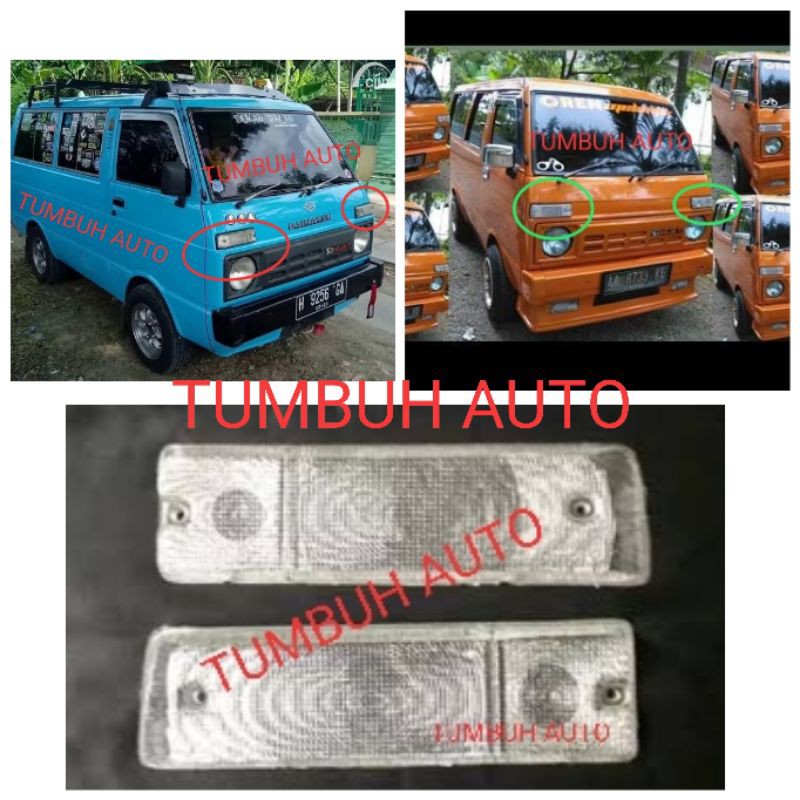 Mika Sen Sein Reting Putih 2 biji Daihatsu Hijet 1000 1.0 Stesen Karoseri Pick up PU Box
