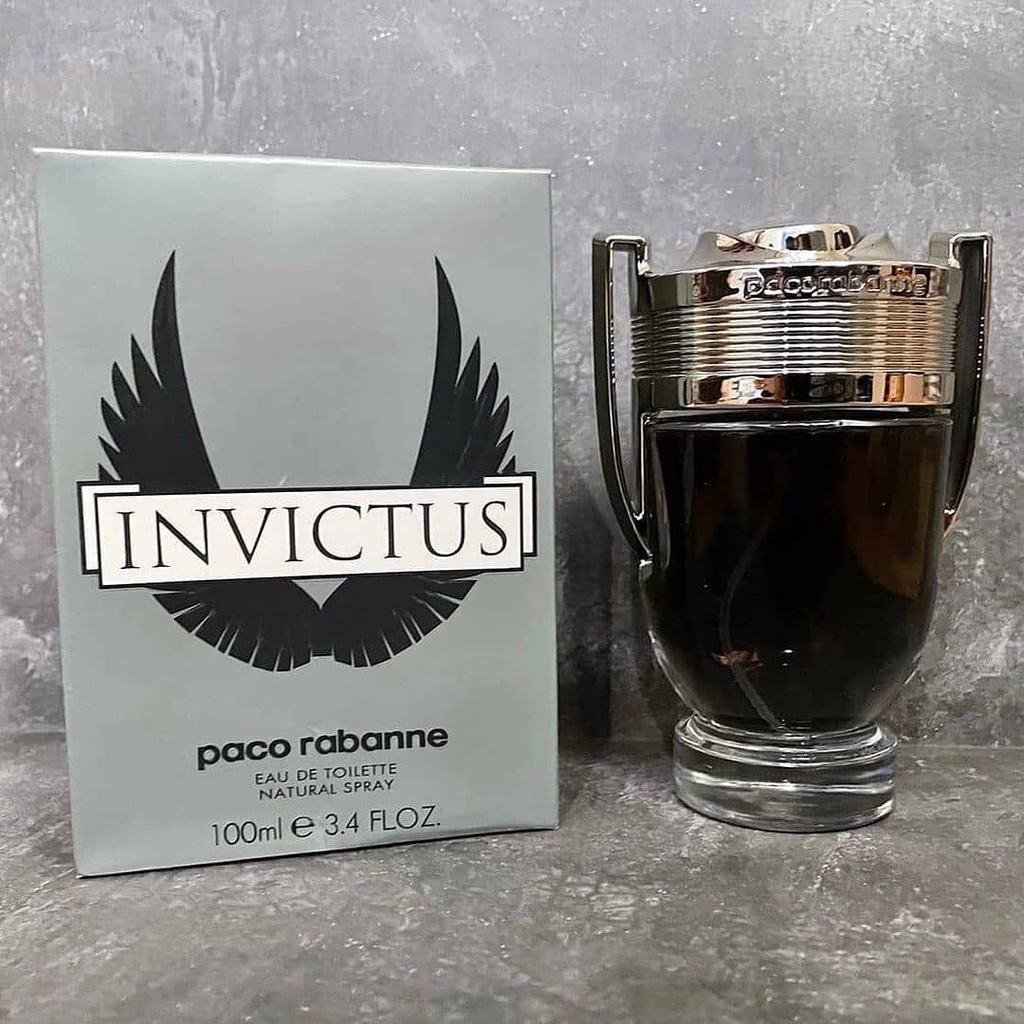 PARFUM PRIA PACO RABANNE INVICTUS 100 ML ORI SINGAPORE