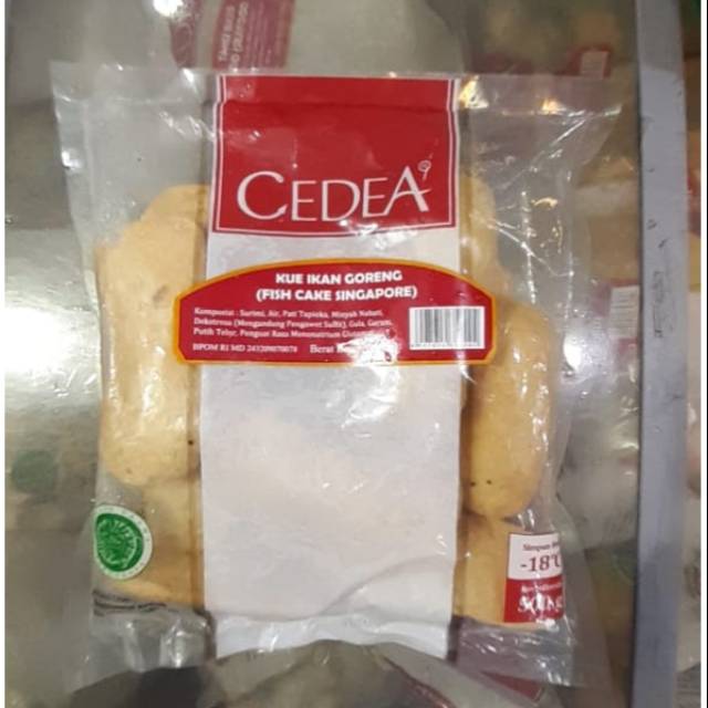 

CEDEA fried fish cake singapure (kue ikan goreng) 500gr