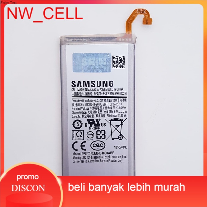 Baterai Batre Batrai Samsung Galaxy J8 2018 SM J810Y J810 J810F DS