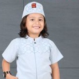 Baju Koko Anak Keke - Kp Sr 2007 Biru