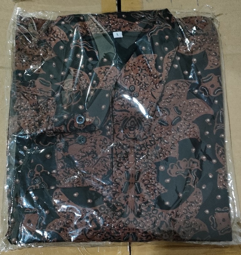 Mahesa Kemeja Batik Pria Lengan Panjang Katun Halus Full Furing Batik Kanaya