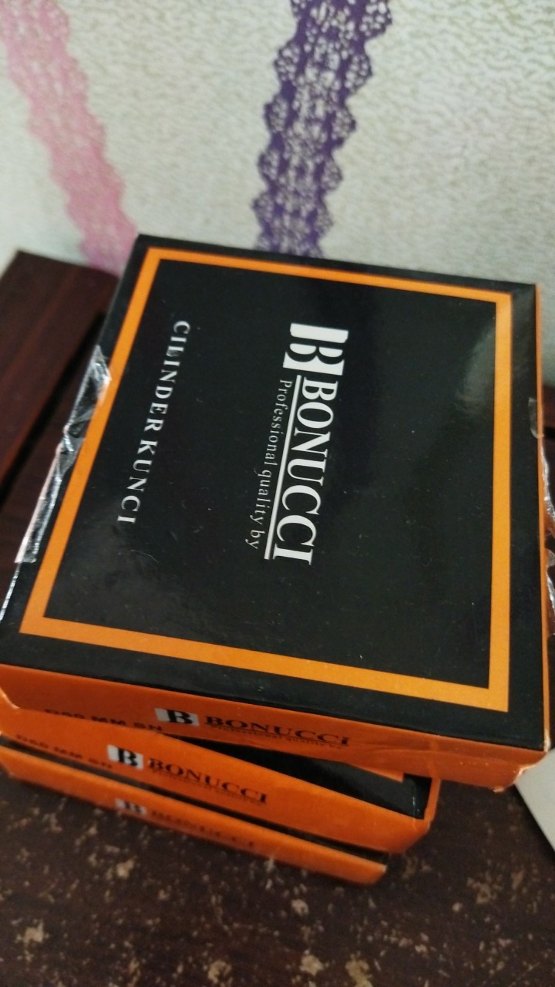 Cylinder L Silinder L Anak Lubang Kunci Pintu Besar Jantung Kuningan