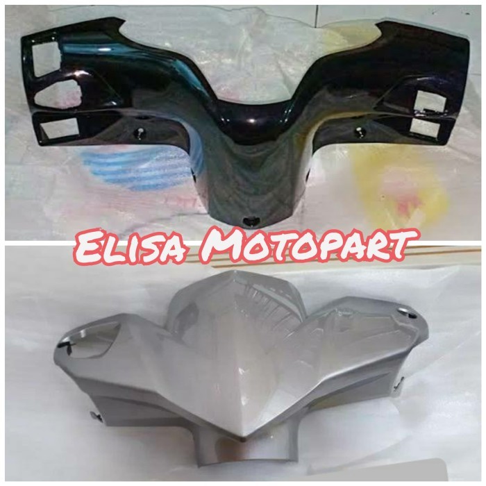 Batok Kepala Depan Belakang Honda Vario techno 110 karbu Silver