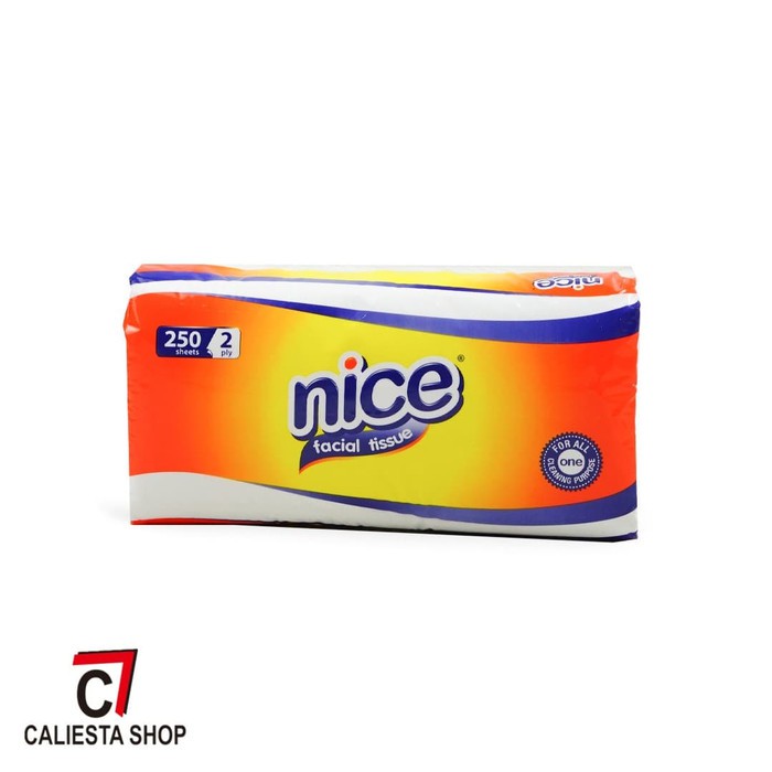 Facial Tissue Nice 1 pack x 250 Sheets 2 ply-1