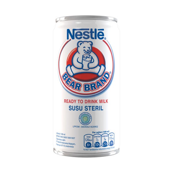 SUSU BEAR BRAND MILK 189ML