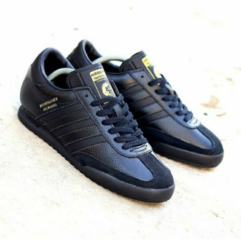 Sepatu Adidas Beckenbauer Hitam Original-Sepatu Sekolah Hitam Original