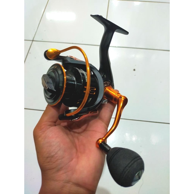 Reel Pancing  Awashima Peacefull HP 5000 6000 Max Drag 19Kg Power Handle Kuat Long Cast Spool