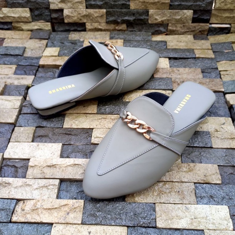 Shabrina Jasmine Gray Sepatu Big Size Jumbo 41-45