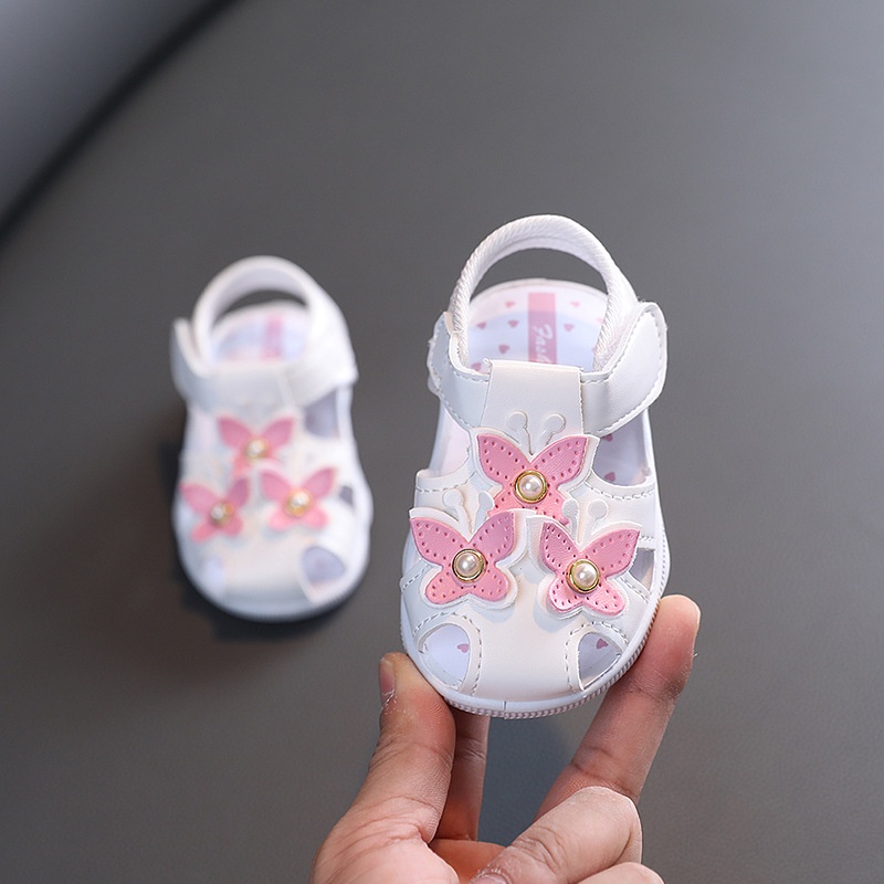 Juragan Junior [COD] Sandal Bayi YUNABI Bisa Bunyi Impor Size 16-21