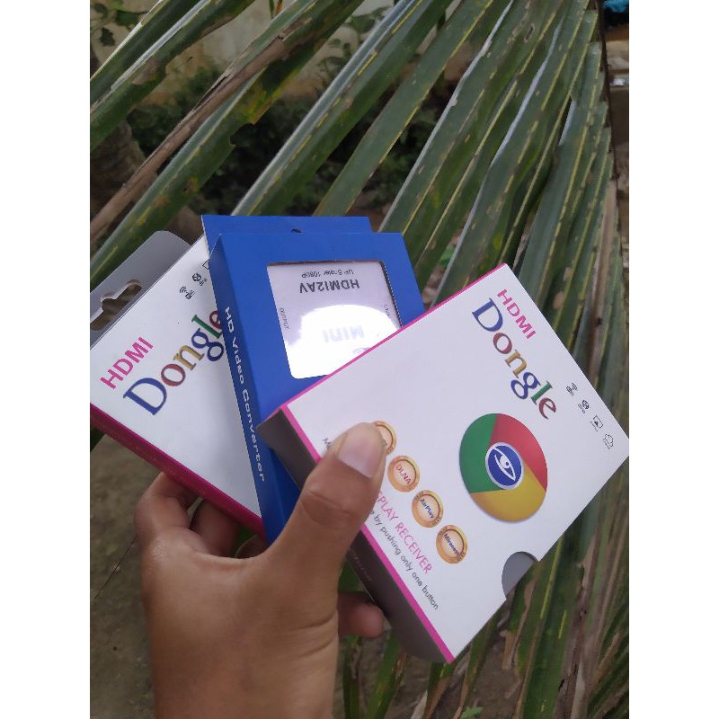 ANYCAST DAN MINI HDMI 2AV sepaket buat tv tabung bisa juga tv led