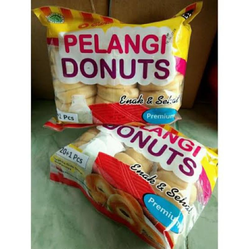 

Donat pelangi isi 21pcs