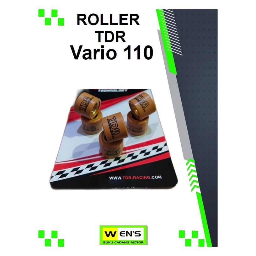 ROLLER TDR RACING VARIO 110-BEAT FI-SCOOPY FI 7-8-9-10 GRAM