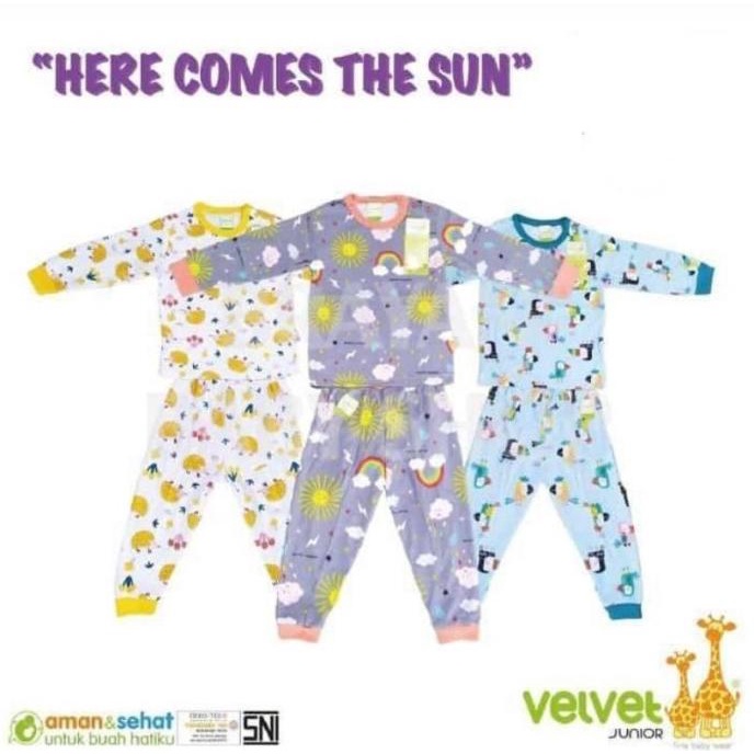 3Pcs Velvet Junior Here Comes The Sun
