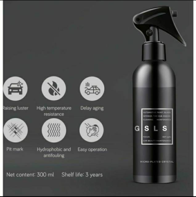 GSLS Premium Semi Nano Coating Ceramic Spray | Car Paint Protection