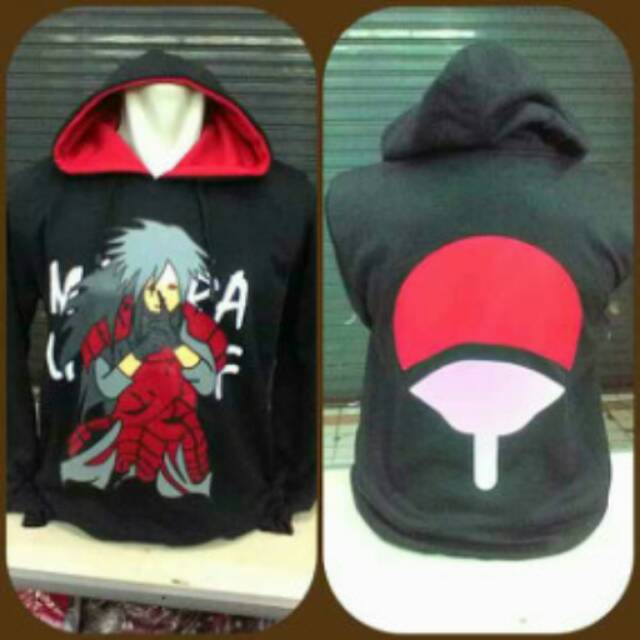 sweater anime hoodie uchiha madara