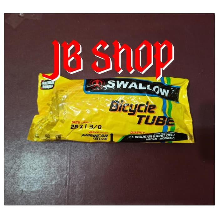 BAN DALAM SEPEDA 26 X 1 38 SWALLOW 1 3 8 CITY BIKE JENGKI BALAP DLL