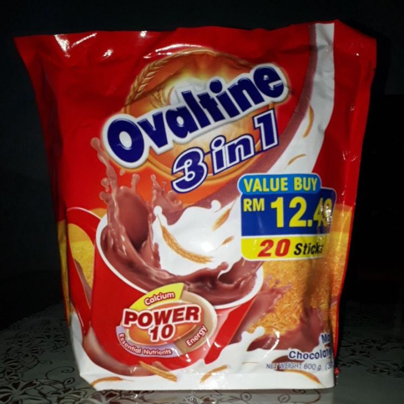 

OVALTINE 3in1 ( isi 20 stik )