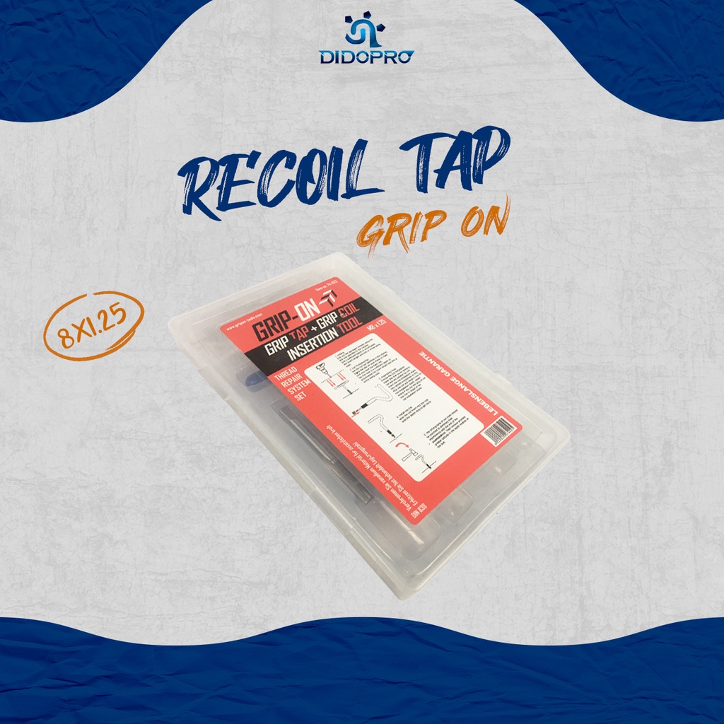 Tap Recoil Set Grip-On M8 X 1.25 | Recoil Tap