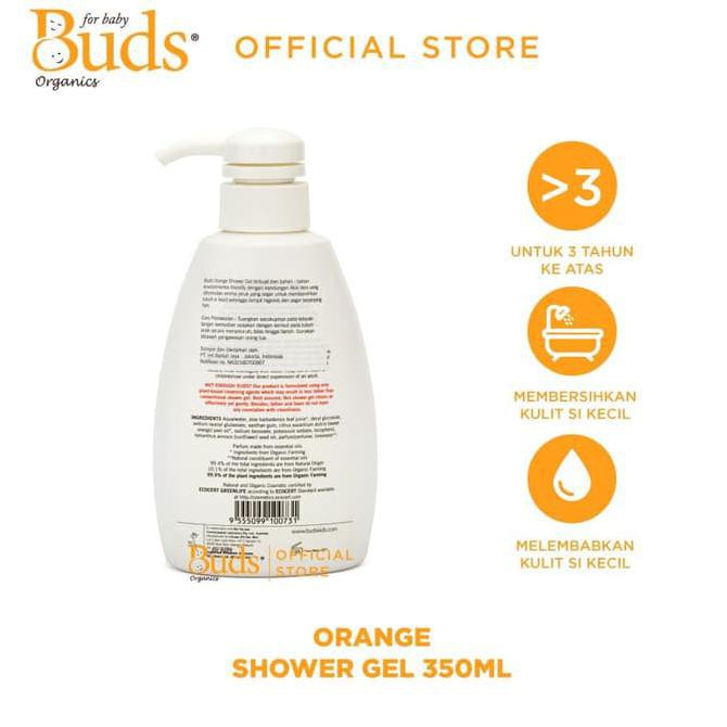 Buds Orange Shower Gel For Kids 350ml