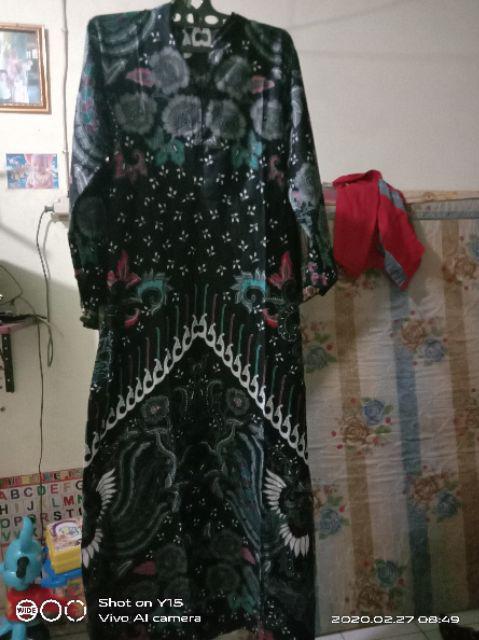 Maura Couple - Sania Ruffle Batik Couple Ori Ndoro Jowi Dnt Garansi Termurah
