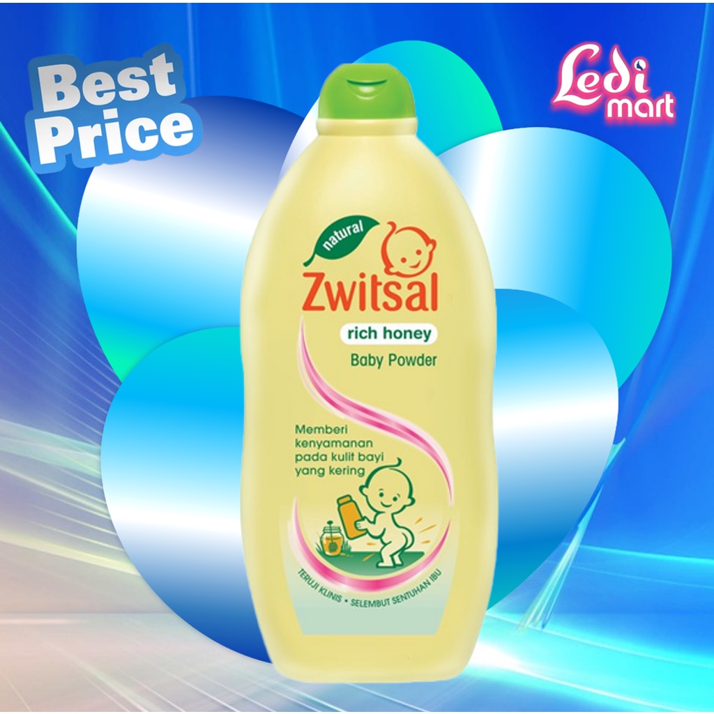 ORIGINAL Zwitsal Baby Powder 300gr / Bedak Bayi / LEDI MART