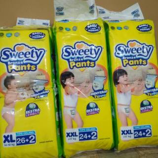 (Bayar di Tempat) Sweety Bronze Pants XL & XXL | Shopee