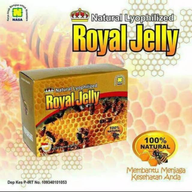 Penyubur kandungan pasca keguguran ROYAL JELLY NASA