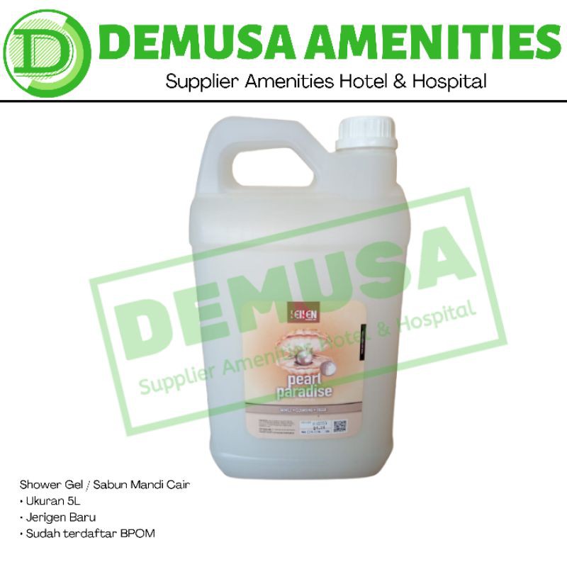 Shower Gel / Sabun Mandi Cair 5 Liter (Amenitis Hotel)