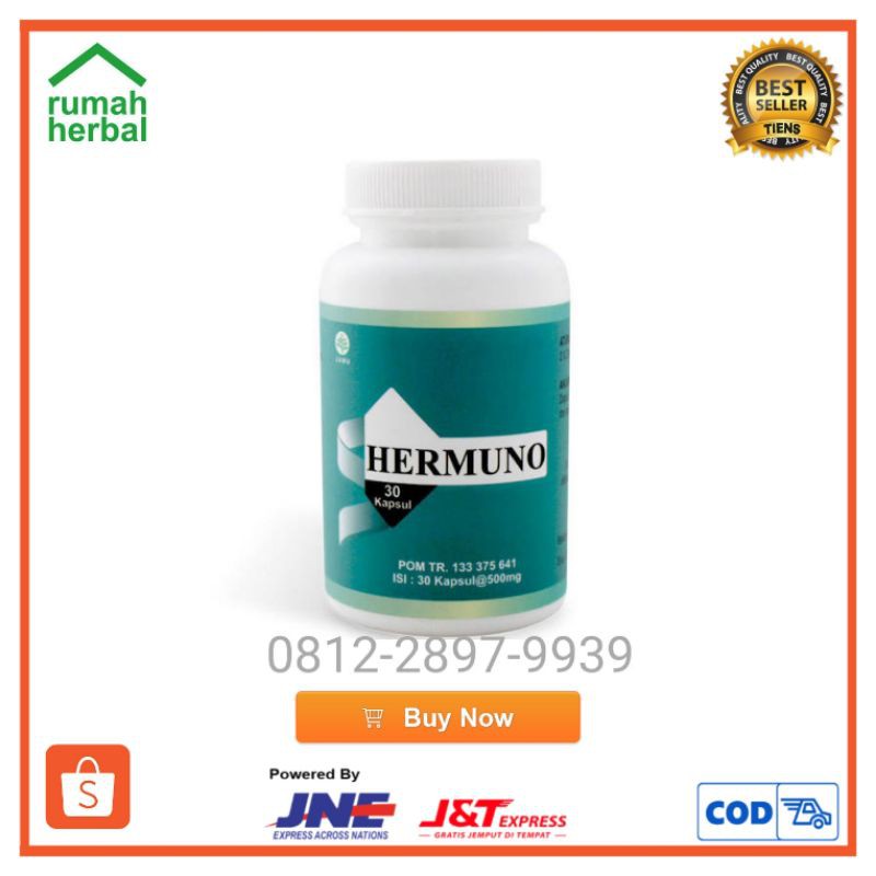 Obat Herbal Hermuno Peningkat Daya Tubuh