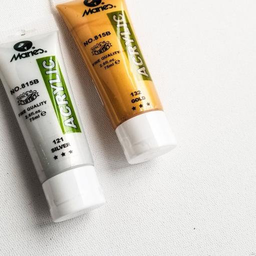 

♦ Cat Akrilik Maries 75 ml (Gold, Silver) - Silver ➱