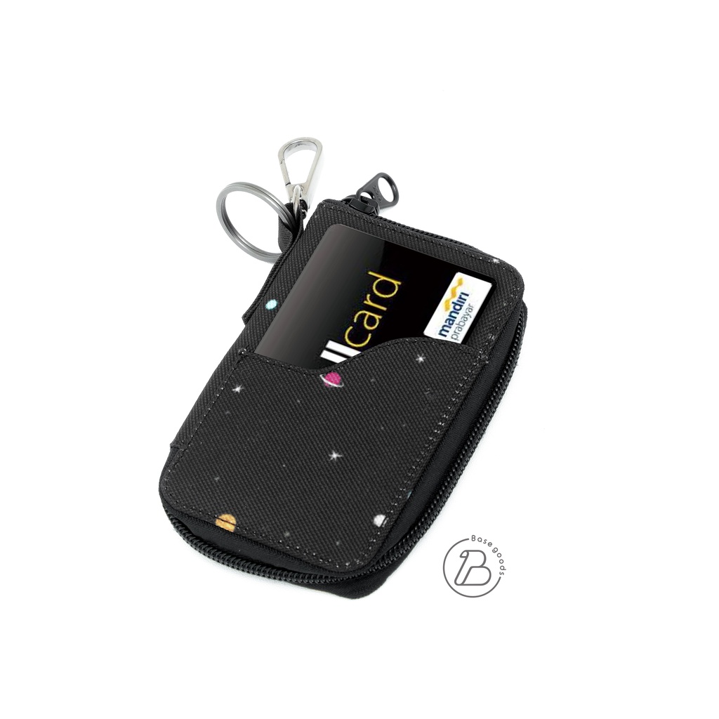 Dompet STNK Motor Mobil Kartu SIM eToll Gantungan Kunci Keyless Smartkey - BDSS107