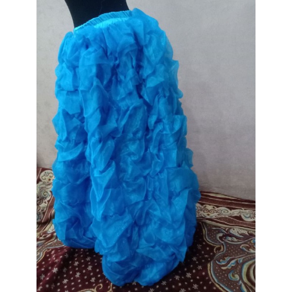 RRok bawahan organza kerut PL Murah