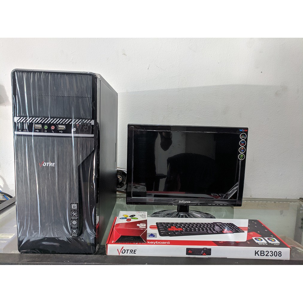 KOMPUTER FULSET TINGGAL PAKAI UNTUK SEKOLAH // KANTOR // PRIBADI