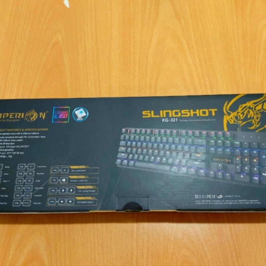 Imperion Slingshot KG-321 Mechanical Gaming Keyboard