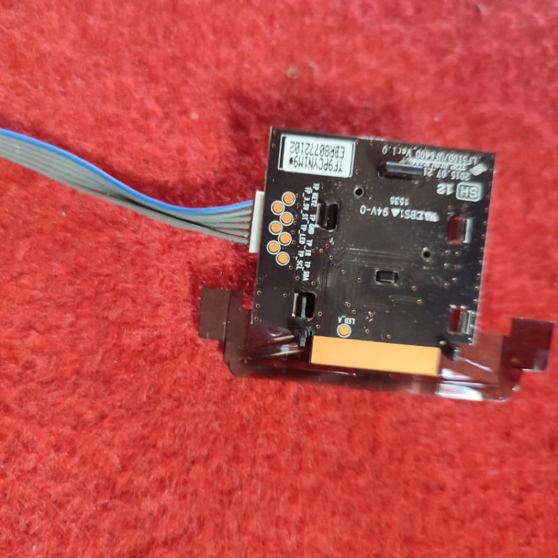 tombol sensor IR board tv led LG 43 - 49 - LF 510 - UF - EBR80772102